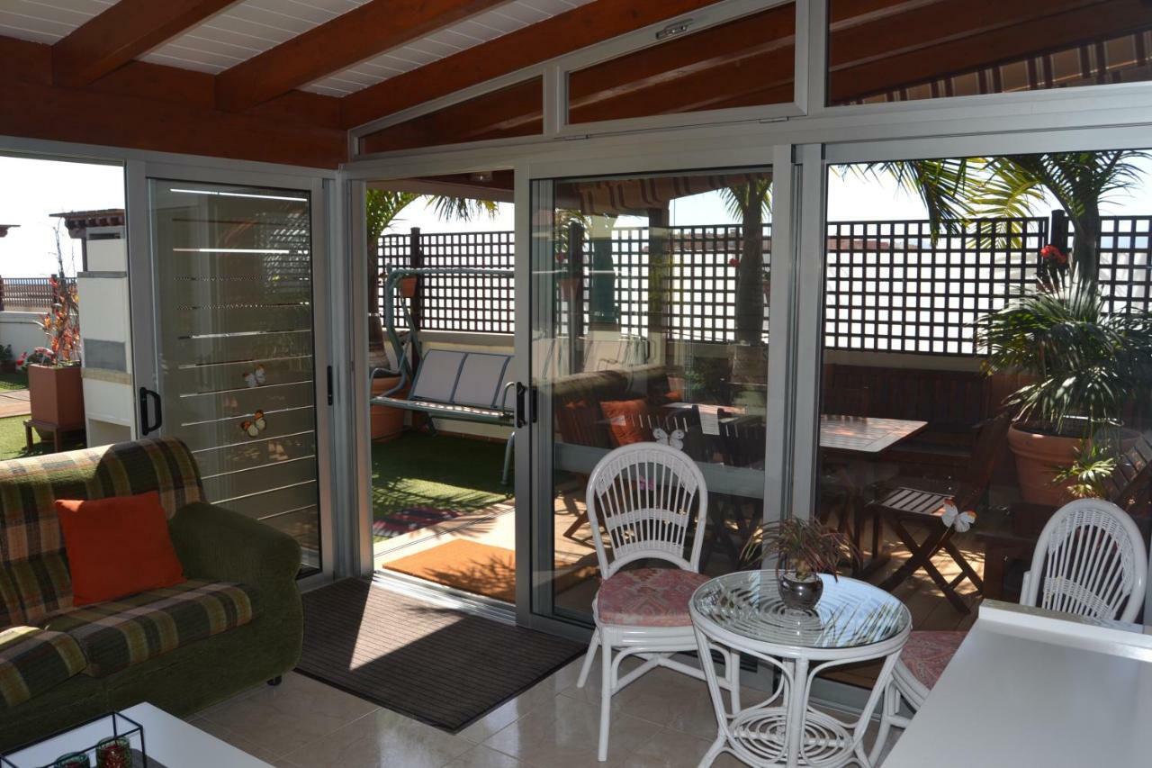 Apartamento Vacacional Atico Frente Al Mar Candelaria Kültér fotó